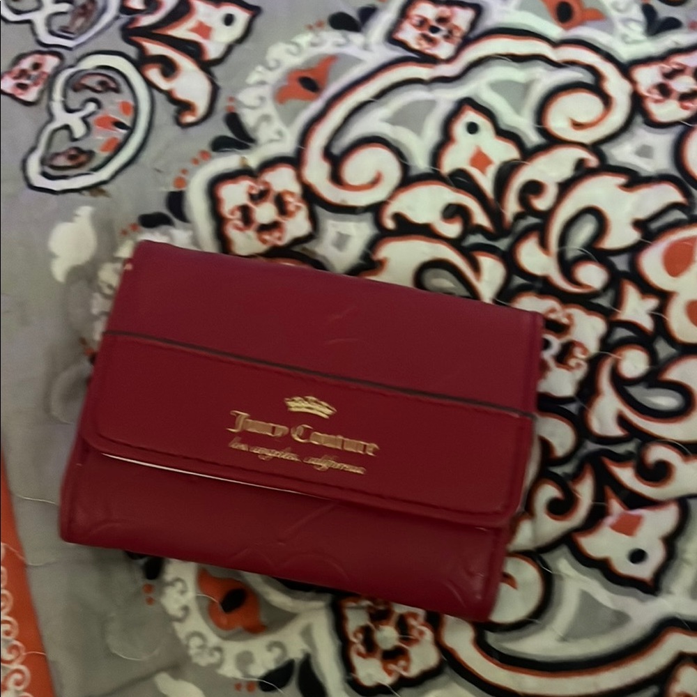 Juicy Couture Red Wallet